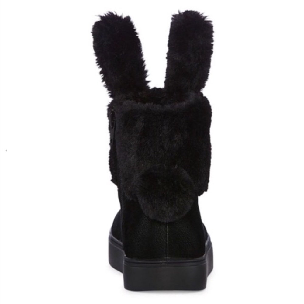 Women’s black bunny boots - Picture 5 of 5